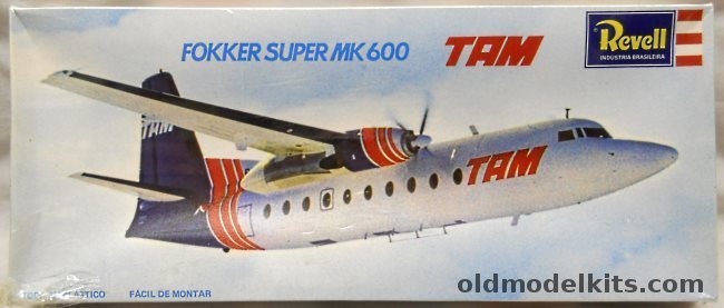 Revell 1/94 Fokker F-27 Super Mk600 TAM Airlines - Kikoler Issue, H297 plastic model kit